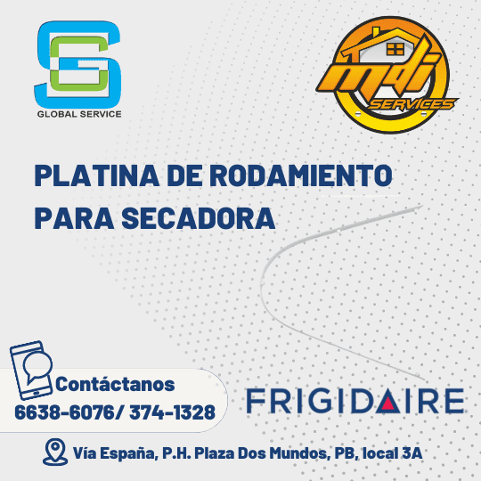 PLATINERA SECADORA FRIGIDAIRE 137513300